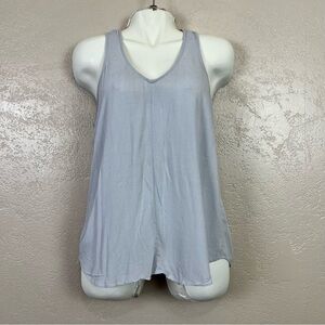 5 for $30 BELLA LUXX tank Heather gray criss-cross keyhole racerback top Size‎ M